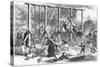 19th-Century Illustration of a Playground in Central Park-null-Stretched Canvas