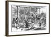 19th-Century Illustration of a Playground in Central Park-null-Framed Giclee Print