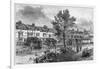 19th-Century Illustration of Old Houses in London Street, Dockhead-null-Framed Giclee Print