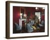 19th Century Living Room, Pitti Palace, Florence, Italy-null-Framed Giclee Print