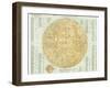 19th Century Map of the Moon-Detlev Van Ravenswaay-Framed Premium Photographic Print