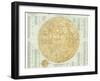 19th Century Map of the Moon-Detlev Van Ravenswaay-Framed Premium Photographic Print