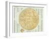 19th Century Map of the Moon-Detlev Van Ravenswaay-Framed Photographic Print