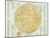 19th Century Map of the Moon-Detlev Van Ravenswaay-Mounted Photographic Print