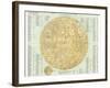 19th Century Map of the Moon-Detlev Van Ravenswaay-Framed Photographic Print