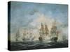 19th Century Naval Engagement in Home Waters-Richard Willis-Stretched Canvas