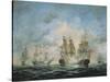 19th Century Naval Engagement in Home Waters-Richard Willis-Stretched Canvas