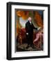 19th century painting of New York Governor George Clinton, 1802.-Vernon Lewis Gallery-Framed Art Print