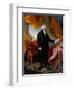 19th century painting of New York Governor George Clinton, 1802.-Vernon Lewis Gallery-Framed Art Print