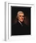 19th century painting of President Thomas Jefferson.-Vernon Lewis Gallery-Framed Art Print