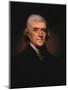 19th century painting of President Thomas Jefferson.-Vernon Lewis Gallery-Mounted Art Print