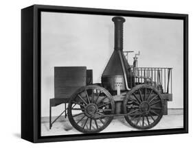 19th Century "Phoenix" Locomotive-Science Source-Framed Stretched Canvas