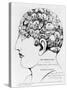 19th-century Phrenology-Library of Congress-Stretched Canvas