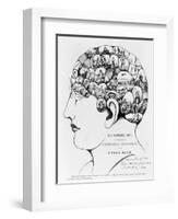 19th-century Phrenology-Library of Congress-Framed Photographic Print