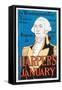 19th century print showing a portrait of George Washington in Harper's Magazine.-Vernon Lewis Gallery-Framed Stretched Canvas