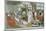 19th Century Scene of a Christmas Celebration-null-Mounted Giclee Print