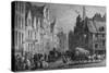 19Th Century Scene of Edinburgh-null-Stretched Canvas