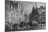 19Th Century Scene of Edinburgh-null-Mounted Giclee Print