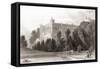 19th Century View of Arundel Castle-null-Framed Stretched Canvas