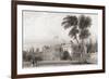 19th Century View of Goodwood House-null-Framed Giclee Print