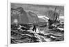 19th Century Whale Hunt-CCI Archives-Framed Photographic Print