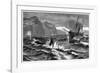 19th Century Whale Hunt-CCI Archives-Framed Photographic Print