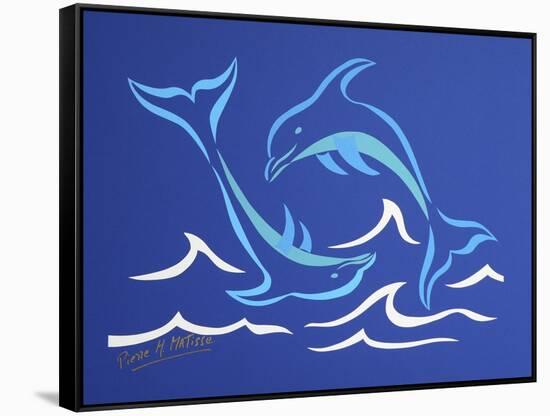 1CO-Pierre Henri Matisse-Framed Stretched Canvas