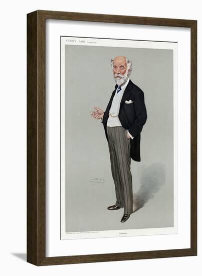 1st Baron Joicey-Leslie Ward-Framed Art Print