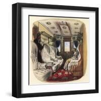 1st Class Compartment-null-Framed Art Print