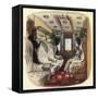 1st Class Compartment-null-Framed Stretched Canvas