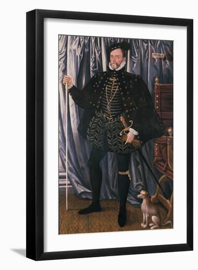 1st Earl of Pembroke-Hans Eworth-Framed Giclee Print