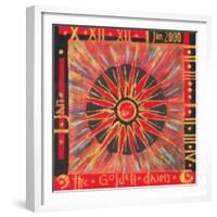 1st Jan, the Golden Dawn-Sabira Manek-Framed Giclee Print