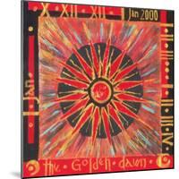 1st Jan, the Golden Dawn-Sabira Manek-Mounted Giclee Print