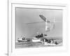 1st Man Powered Flight Across the English Channel-null-Framed Photographic Print
