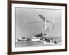 1st Man Powered Flight Across the English Channel-null-Framed Photographic Print