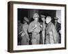 1st Marine Div. Gen. Oliver Smith, Talks with Maj Gen Edward M. Almond, Tenth Corps Commander-null-Framed Photo