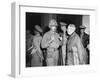 1st Marine Div. Gen. Oliver Smith, Talks with Maj Gen Edward M. Almond, Tenth Corps Commander-null-Framed Photo