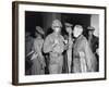 1st Marine Div. Gen. Oliver Smith, Talks with Maj Gen Edward M. Almond, Tenth Corps Commander-null-Framed Photo