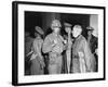 1st Marine Div. Gen. Oliver Smith, Talks with Maj Gen Edward M. Almond, Tenth Corps Commander-null-Framed Photo