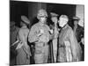 1st Marine Div. Gen. Oliver Smith, Talks with Maj Gen Edward M. Almond, Tenth Corps Commander-null-Mounted Photo