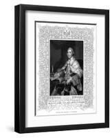 1st Marquess Lansdowne-Sir Joshua Reynolds-Framed Art Print