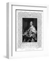 1st Marquess Lansdowne-Sir Joshua Reynolds-Framed Art Print