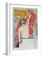 1st May, Poster of the Italian Socialist Party, 1901-null-Framed Giclee Print