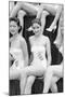 1st Miss Universe Contest, Miss Hong Kong Judy Dan and Miss India Indrani Rahman, CA, 1952-George Silk-Mounted Photographic Print