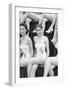 1st Miss Universe Contest, Miss Hong Kong Judy Dan and Miss India Indrani Rahman, CA, 1952-George Silk-Framed Photographic Print