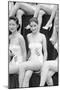 1st Miss Universe Contest, Miss Hong Kong Judy Dan and Miss India Indrani Rahman, CA, 1952-George Silk-Mounted Photographic Print