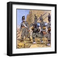 1st Regiment of Foot Guards-null-Framed Art Print