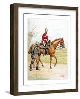 1st (Roya) Dragoons, C1890-Geoffrey Douglas Giles-Framed Giclee Print