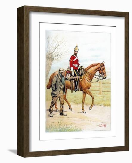 1st (Roya) Dragoons, C1890-Geoffrey Douglas Giles-Framed Giclee Print