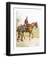 1st (Roya) Dragoons, C1890-Geoffrey Douglas Giles-Framed Giclee Print